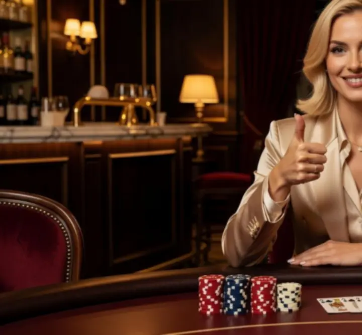 Influencer kulinarny rekomendujący wieczór pokerowy w PRIMESET LIMITED